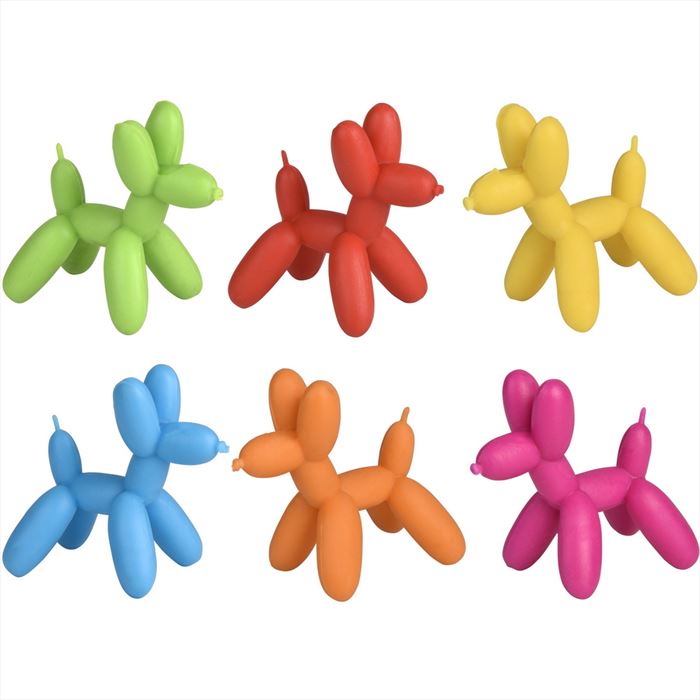 TR85651 Mini Balloon Dog Squeezy Figurines 1 1/2"